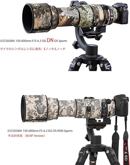 SIGMA150-600mm F5-6.3 DG DN OS➕レンズ保護 Amazon.co.jp: Rolanpro レンズカバー, SIGMA 150-600mm F/5-6.3 DG DN